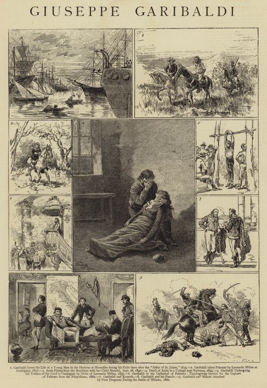 Giuseppe Garibaldi alkotó: Adrien Emmanuel Marie