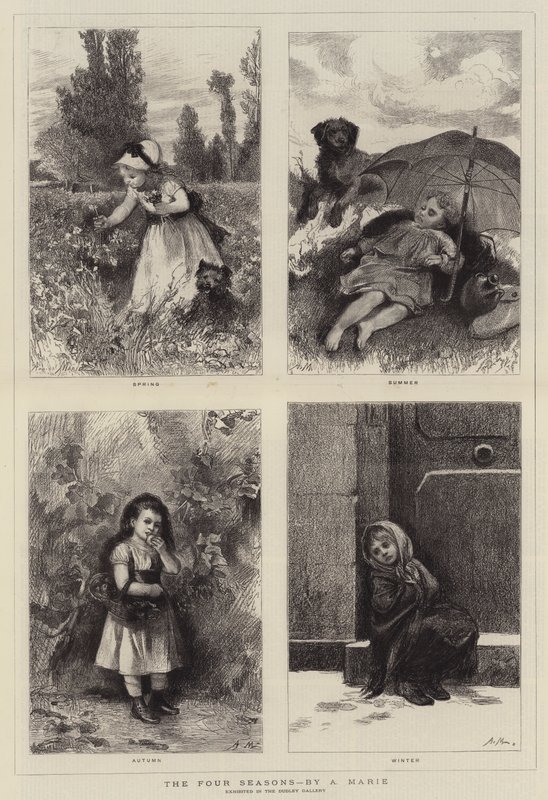 A négy évszak alkotó: Adrien Emmanuel Marie