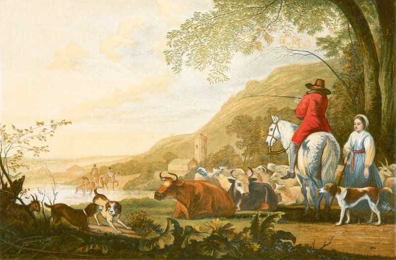 Táj - este. alkotó: Aelbert Cuyp