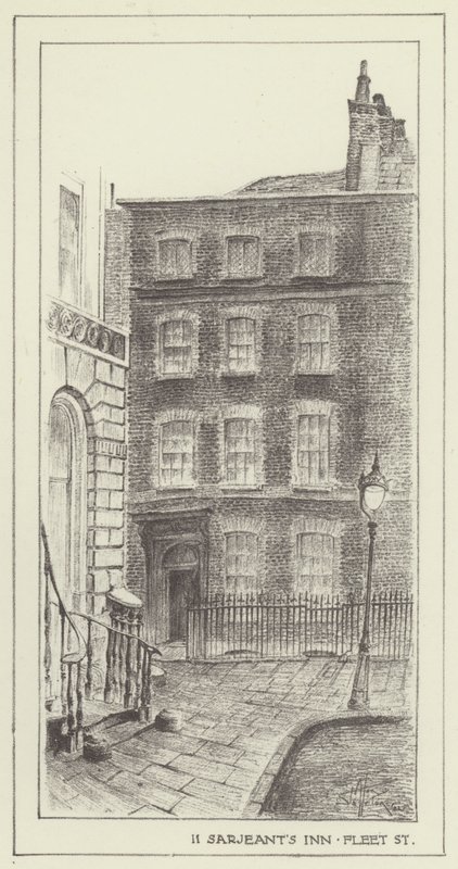 11, Serjeants Inn, Fleet Street alkotó: Alan Stapleton