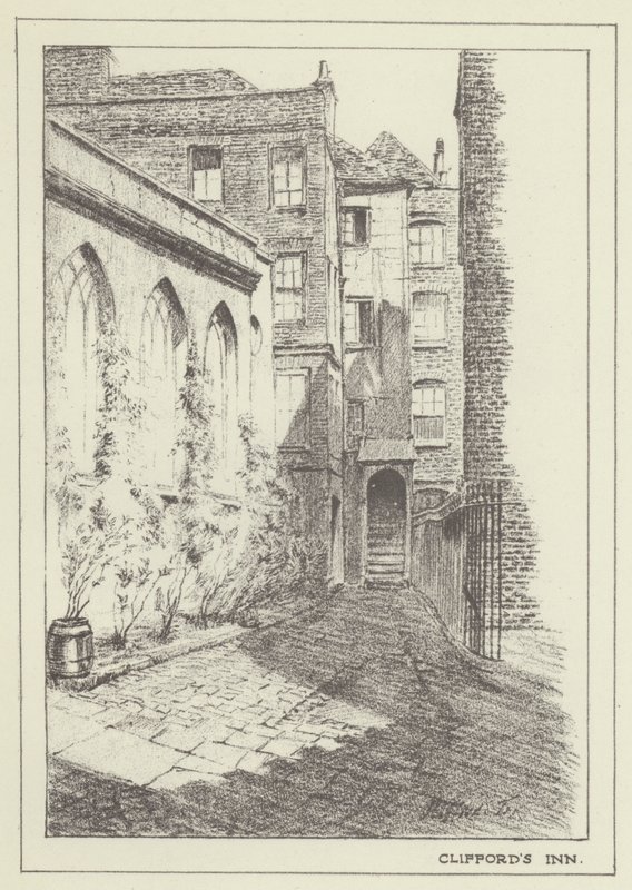 Cliffords Inn alkotó: Alan Stapleton