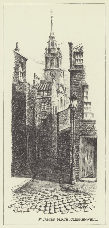 St James Place, Clerkenwell alkotó: Alan Stapleton