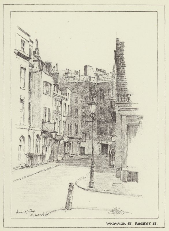 Warwick Street, Regent Street alkotó: Alan Stapleton