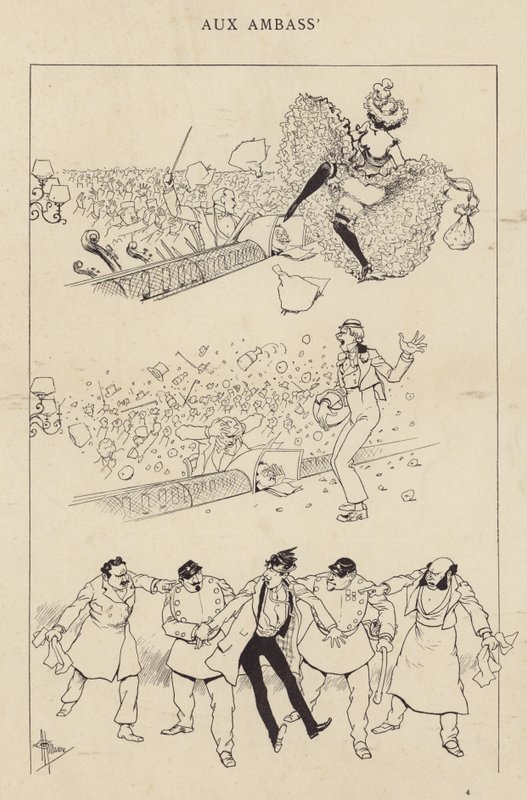 a nagykövetnél alkotó: Albert Guillaume