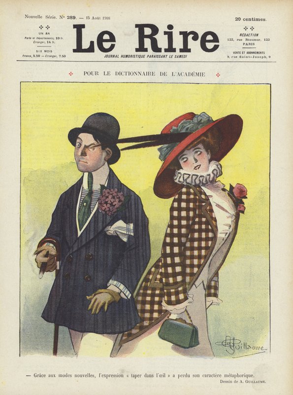 Illusztráció Le Rire alkotó: Albert Guillaume