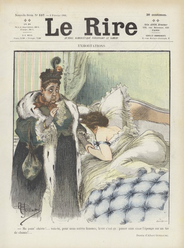 Illusztráció Le Rire alkotó: Albert Guillaume