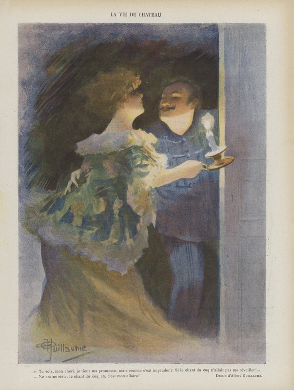 Illusztráció Le Rire alkotó: Albert Guillaume