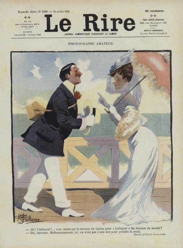 Illusztráció Le Rire alkotó: Albert Guillaume