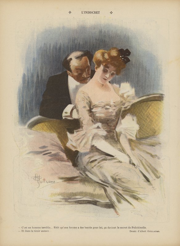 Illusztráció Le Rire alkotó: Albert Guillaume