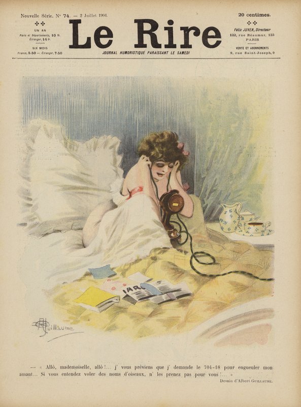 Illusztráció Le Rire alkotó: Albert Guillaume