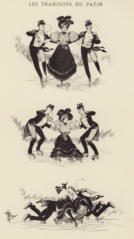 A korcsolya árulásai alkotó: Albert Guillaume