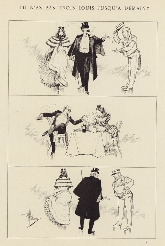 Holnapig nincs három Louis alkotó: Albert Guillaume