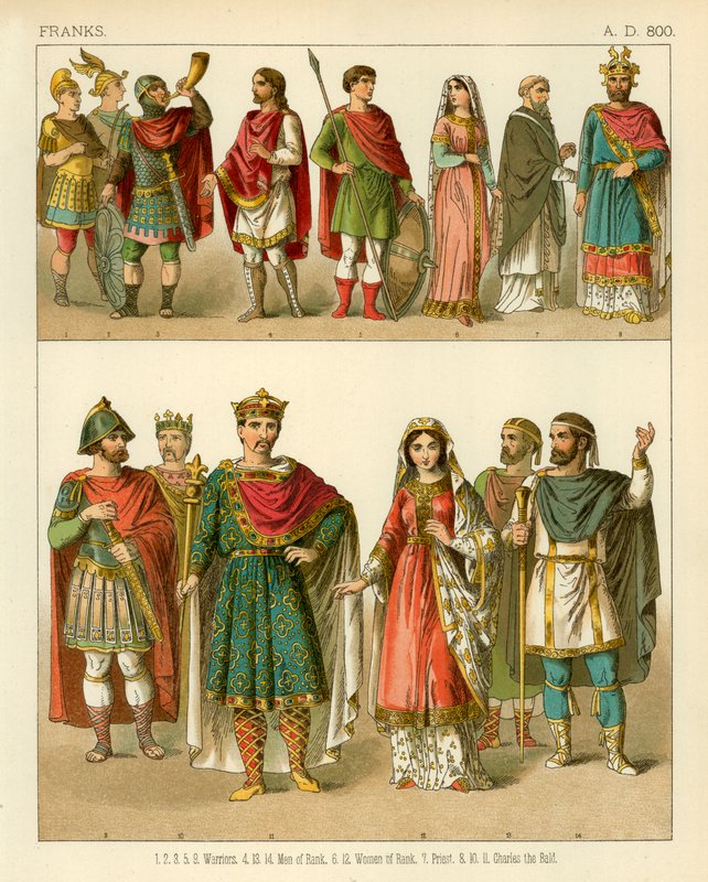 Franks i.sz. 800 alkotó: Albert Kretschmer