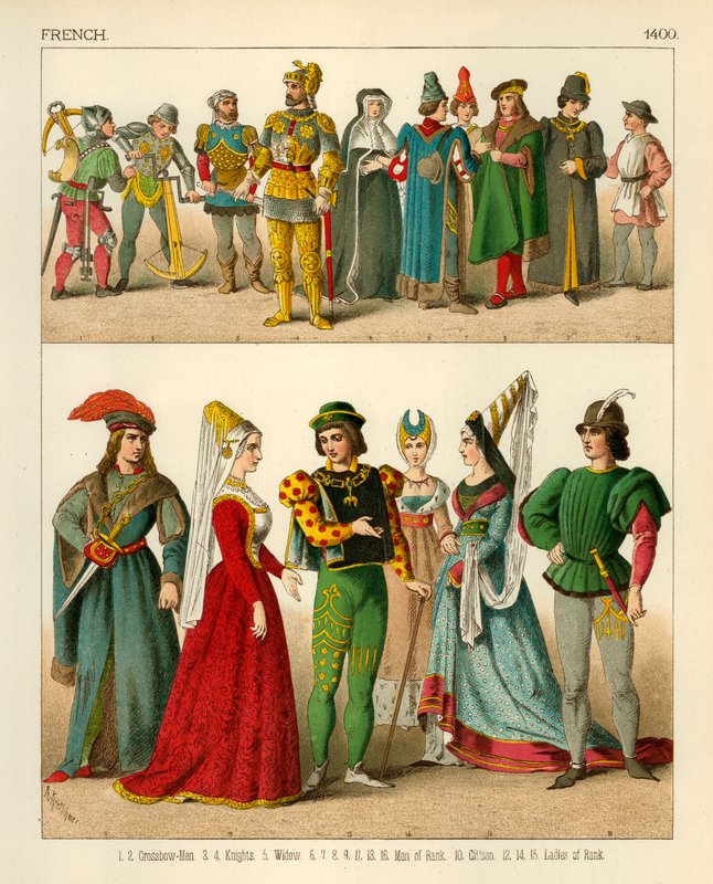 Francia jelmez 1400 alkotó: Albert Kretschmer