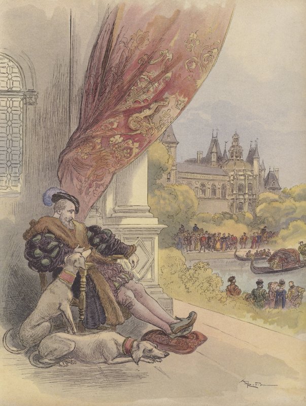 I. Francois utolsó napjai alkotó: Albert Robida