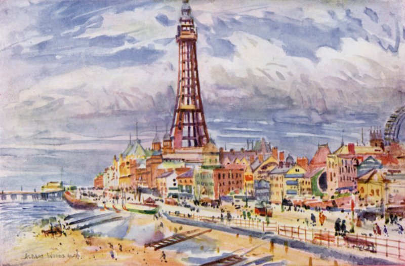 Blackpool (színes litó) alkotó: Albert Woods