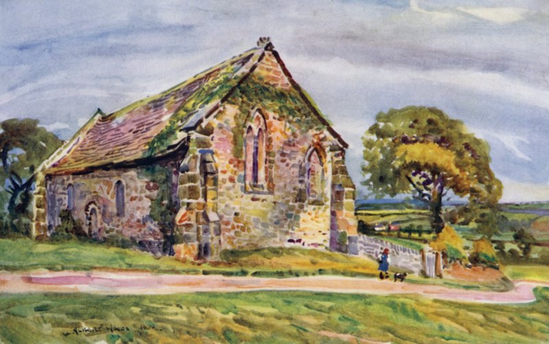 Szent Megváltó kápolna, Stidd (színes litó) alkotó: Albert Woods