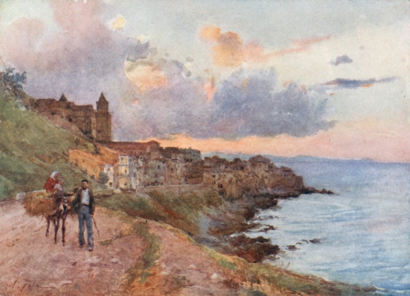 Cefalu: Naplemente alkotó: Alberto Pisa
