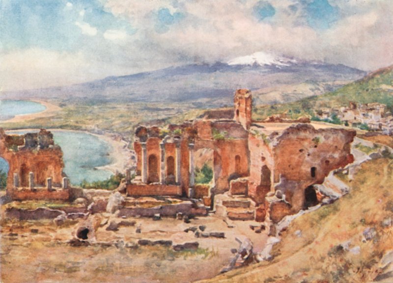 Színház, Taormina alkotó: Alberto Pisa