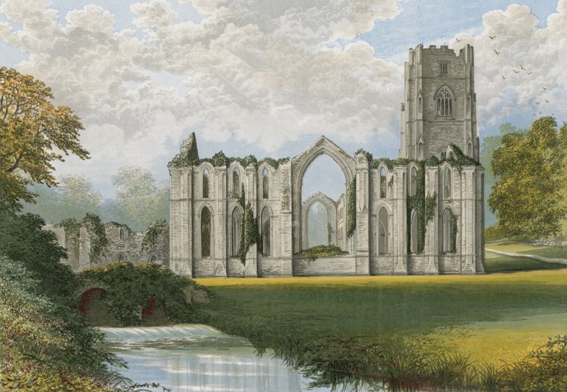 Fountains Abbey alkotó: Alexander Francis Lydon