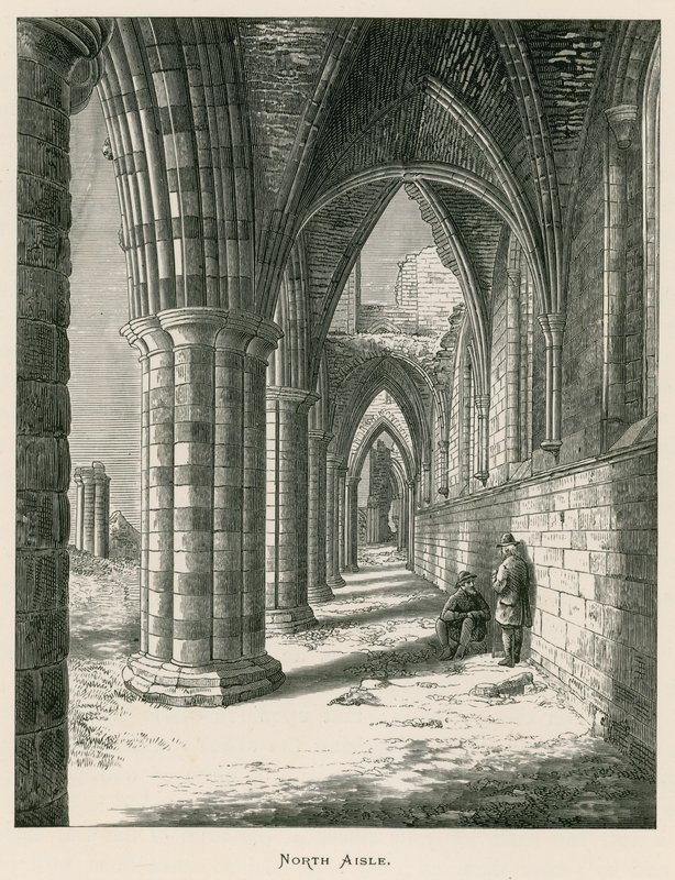 Whitby apátság, északi folyosó alkotó: Alexander Francis Lydon