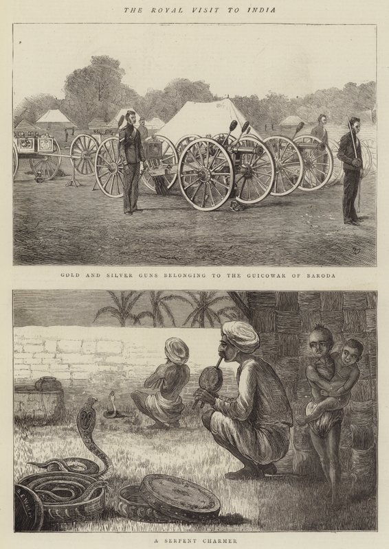 Királyi látogatás Indiában alkotó: Alfred Chantrey Corbould
