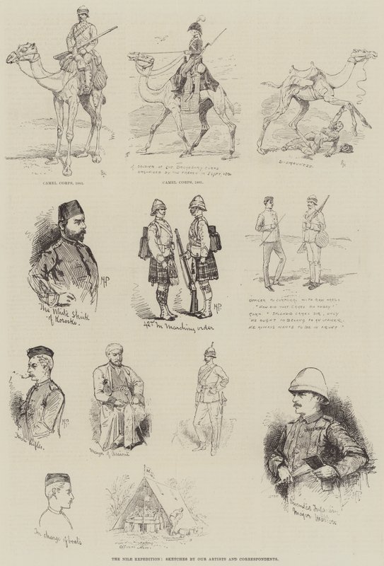 A nílusi expedíció alkotó: Alfred Courbould