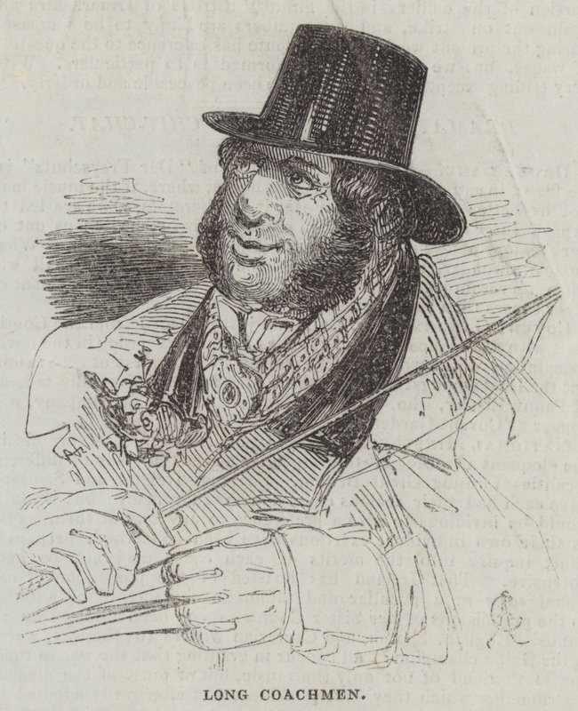 Hosszú kocsisok alkotó: Alfred Crowquill