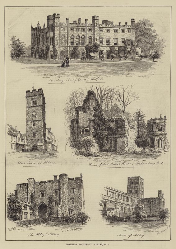 Edzői útvonalak, St Albans alkotó: Alfred Robert Quinton