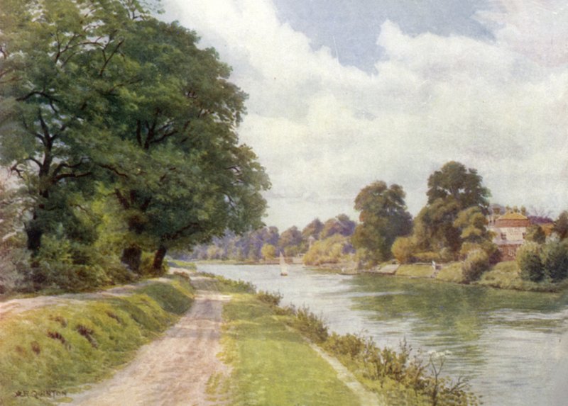 Angolnapite-sziget alkotó: Alfred Robert Quinton