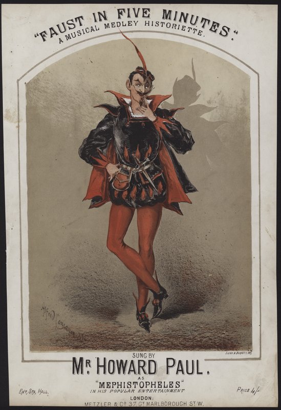 Faust öt percben, Howard Paul, Mephistopheles alkotó: Alfred Concanen