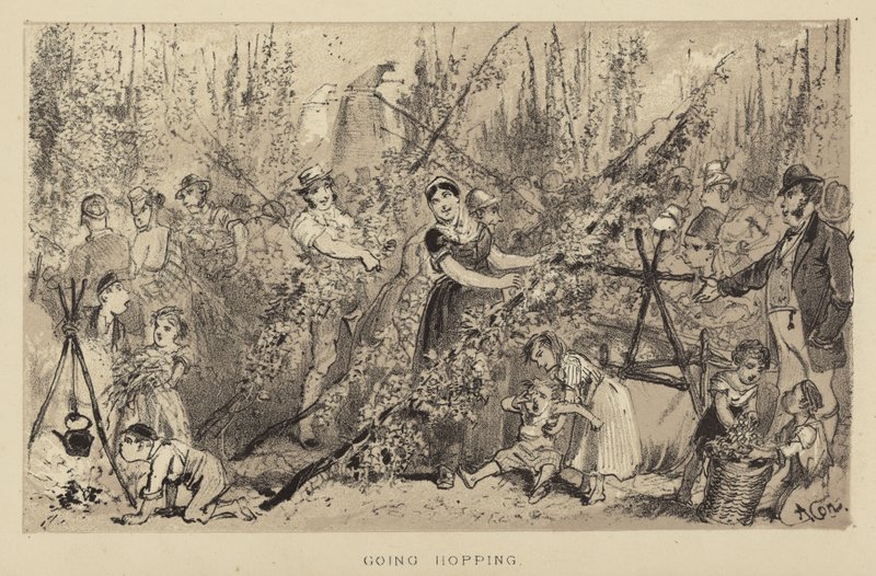 Going Hopping alkotó: Alfred Concanen