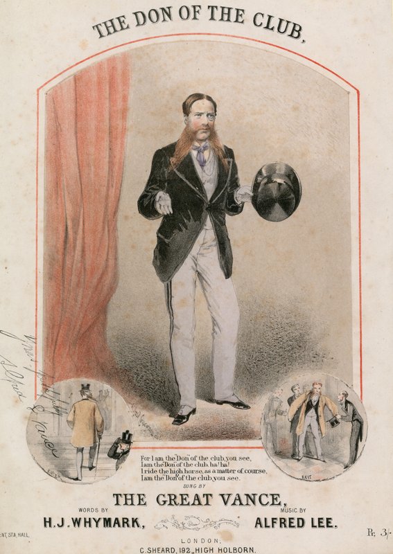 A klub Donja alkotó: Alfred Concanen