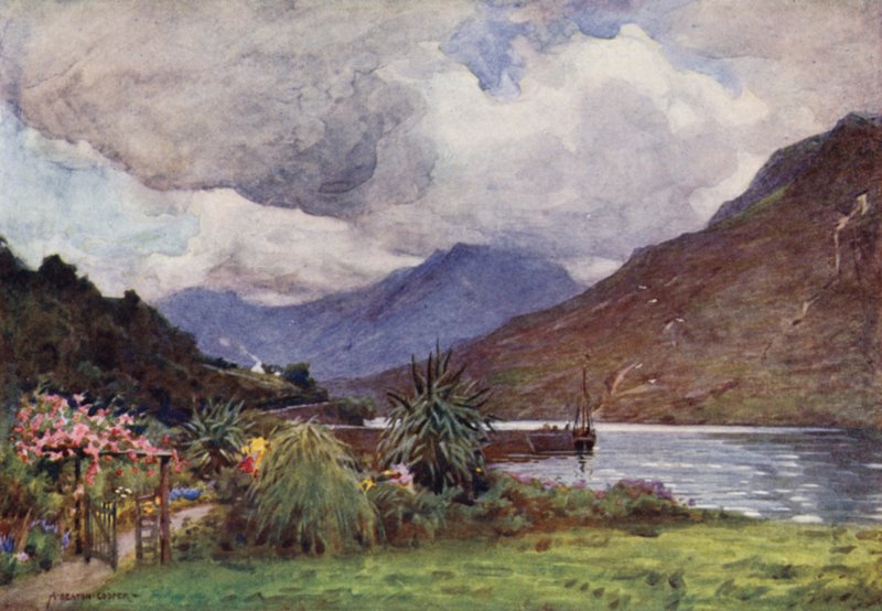 Kert Leenane-ban, Connemarában alkotó: Alfred Heaton Cooper