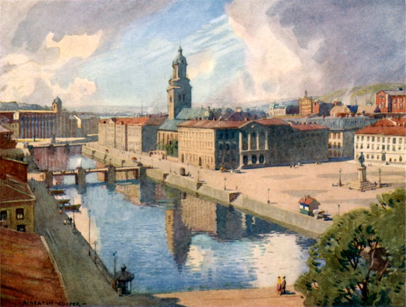 Göteborg, a város alkotó: Alfred Heaton Cooper