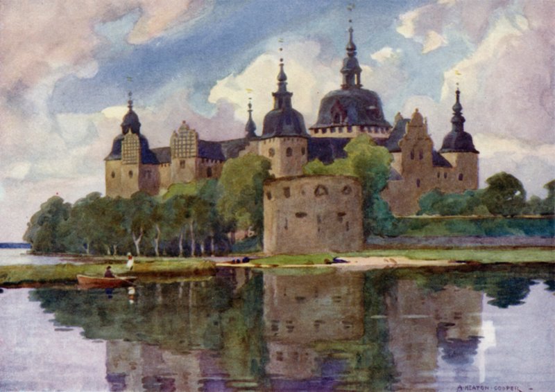 Kalmár vár alkotó: Alfred Heaton Cooper