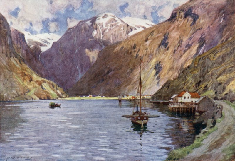 Laerdalsoren alkotó: Alfred Heaton Cooper