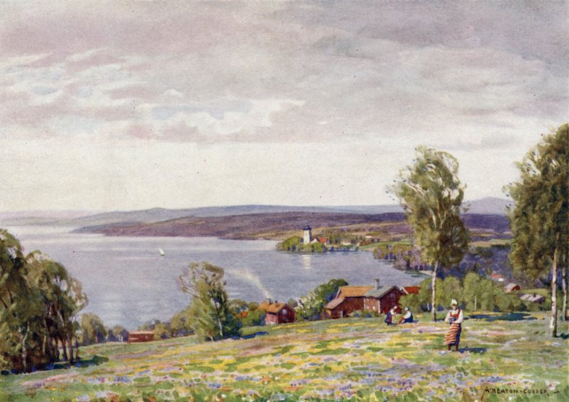Siljan-tó alkotó: Alfred Heaton Cooper