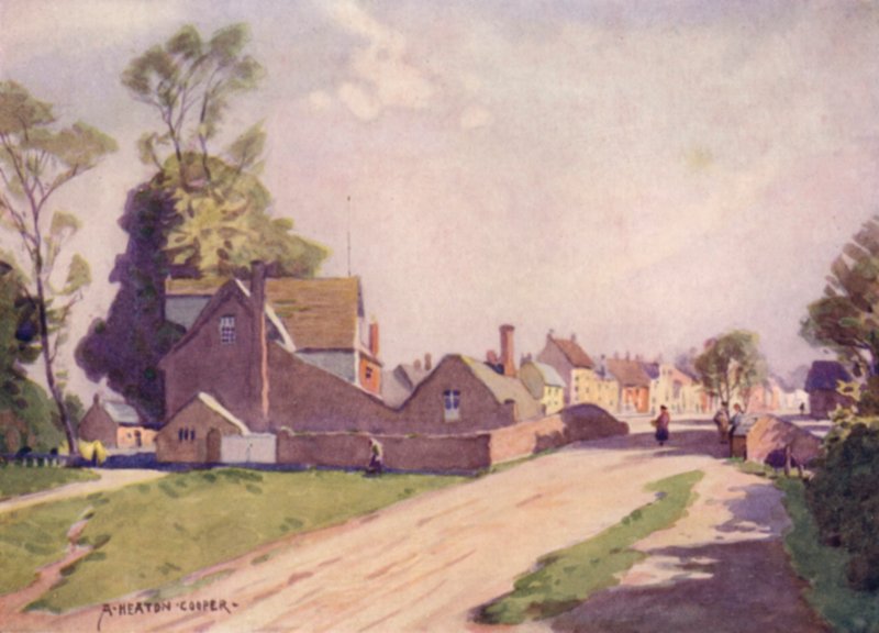 Long Melford, Suffolk alkotó: Alfred Heaton Cooper
