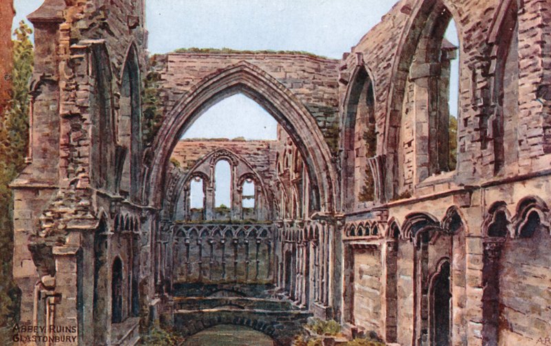 Abbey Ruins, Glastonbury alkotó: Alfred Robert Quinton
