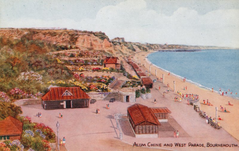 Alum Chine és West Parade, Bournemouth alkotó: Alfred Robert Quinton
