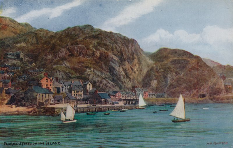 Barmouth a szigetről alkotó: Alfred Robert Quinton