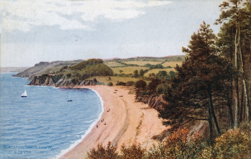 Blackpool Sands, W, S Devonból alkotó: Alfred Robert Quinton