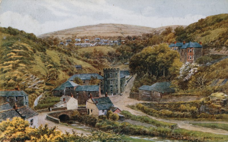 Boscastle falu alkotó: Alfred Robert Quinton