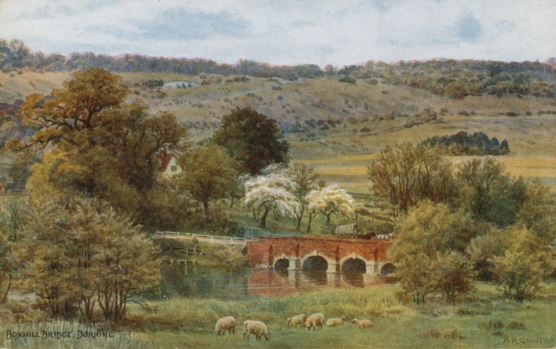 Boxhill Bridge, Dorking alkotó: Alfred Robert Quinton