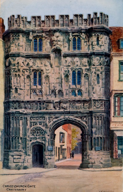Christ Church Gate, Canterbury alkotó: Alfred Robert Quinton