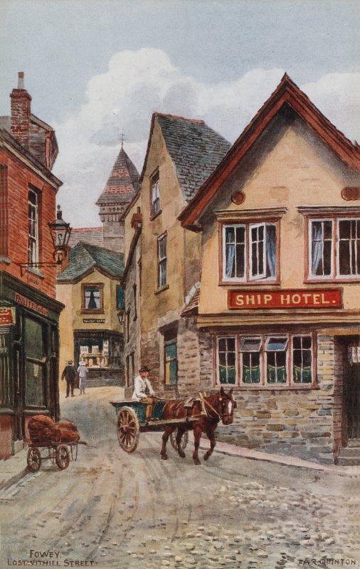 Fowey, Lostwithiel Street alkotó: Alfred Robert Quinton