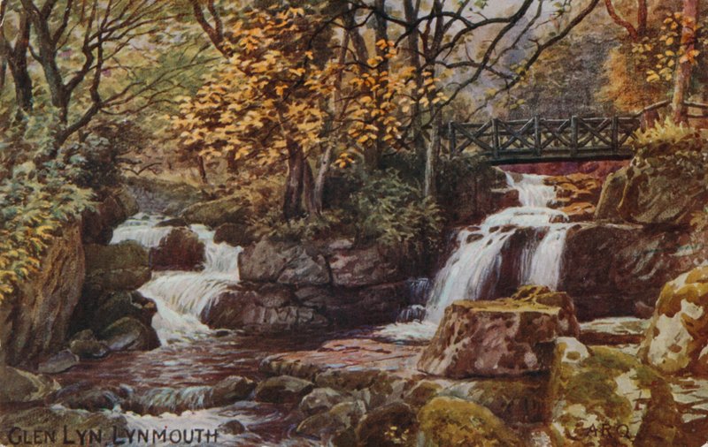 Glen Lyn, Lynmouth alkotó: Alfred Robert Quinton