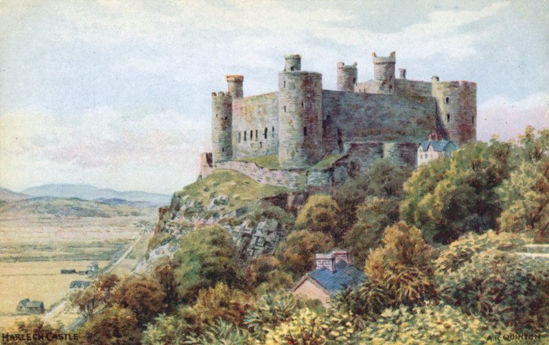 Harlech kastély alkotó: Alfred Robert Quinton