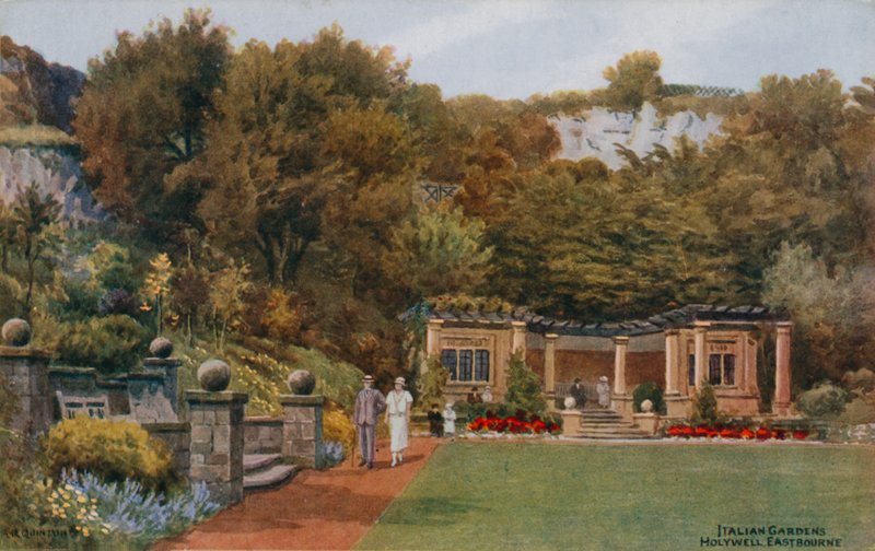 Olasz kertek, Holywell, Eastbourne alkotó: Alfred Robert Quinton